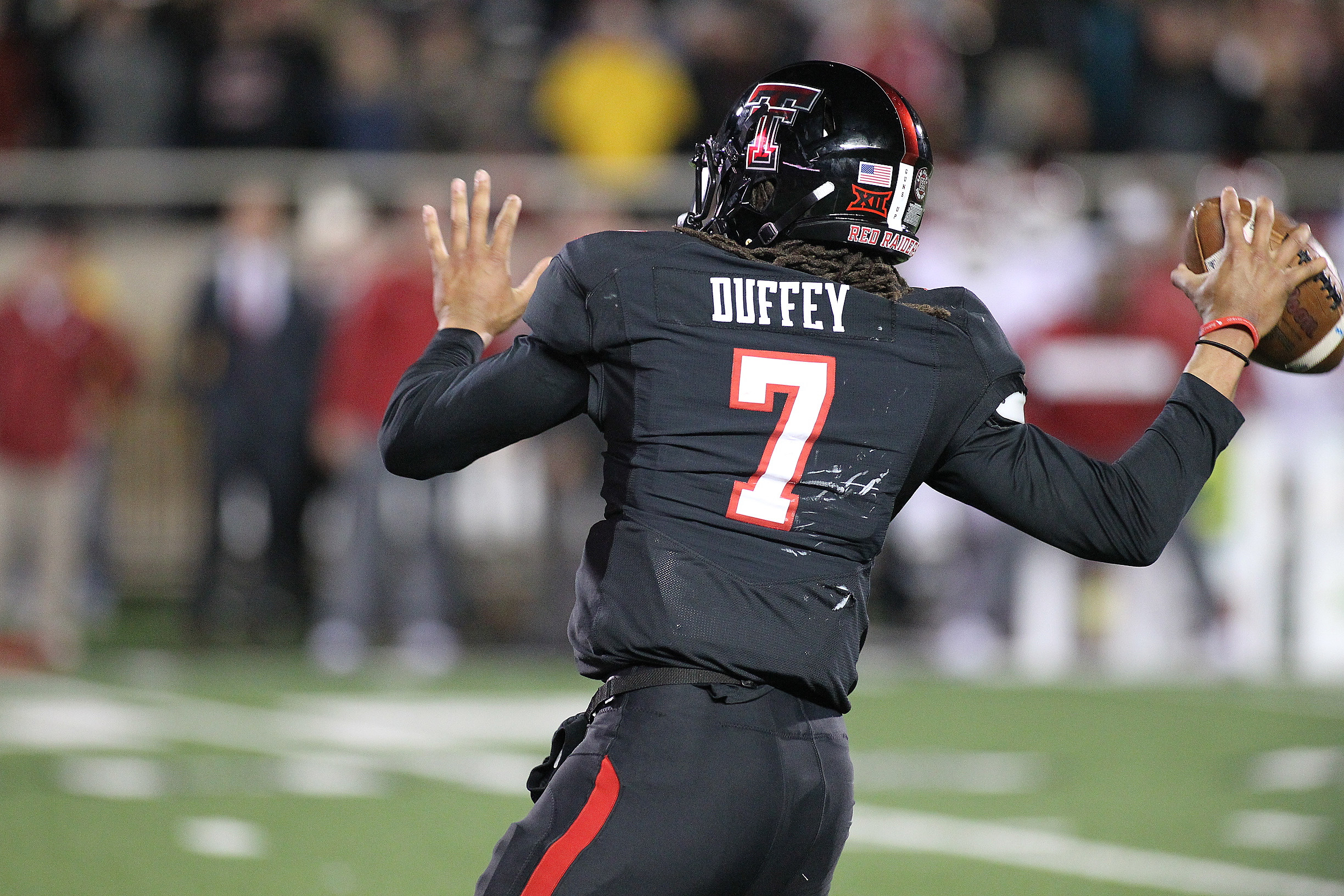 Jett Duffey- Texas Tech Football vs Oklahoma- 2018