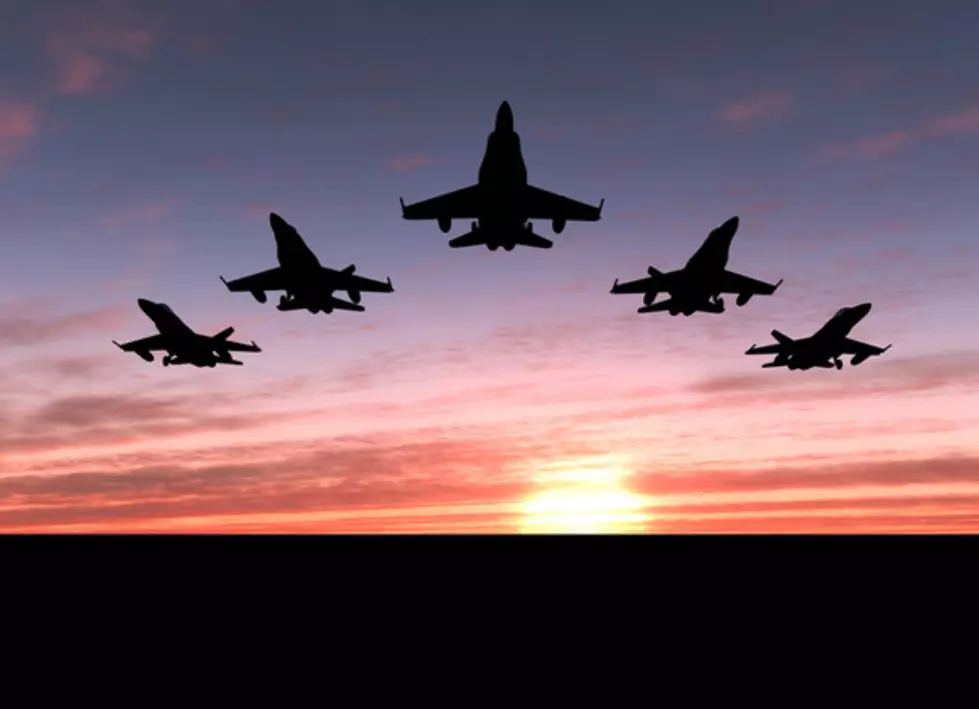 F-16s Will Be Doing Flyovers Today Over Lubbock to Practice for Tomorrow’s Texas Tech Game [VIDEO]
